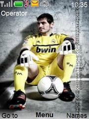 Скриншот темы Casillas