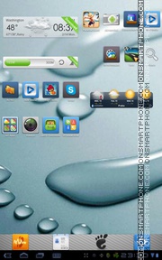 aPhone tema screenshot