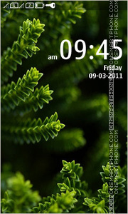 Greeny Dream tema screenshot