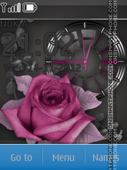 Rose tema screenshot