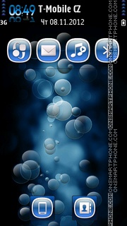 Bubbles Effect es el tema de pantalla