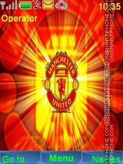 Manchester United theme screenshot