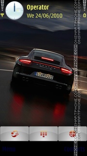 Porsche theme screenshot