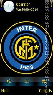 Скриншот темы FC Inter Milan