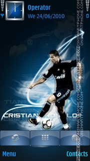 Cristiano tema screenshot