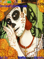 Capture d'écran La Catrina thème