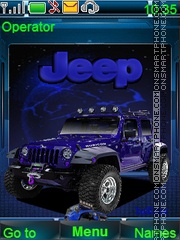 Скриншот темы Jeep