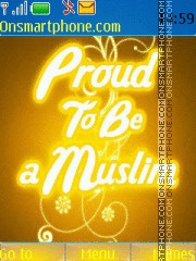 Proud to be a muslim es el tema de pantalla