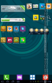 Capture d'écran Windows 8 Metro thème