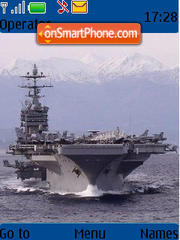 Скриншот темы Aircraft Carrier