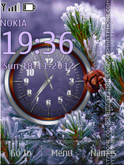 Snow tema screenshot