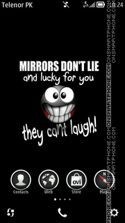 Mirror tema screenshot