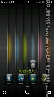 Nokia theme screenshot