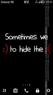 Hide tema screenshot