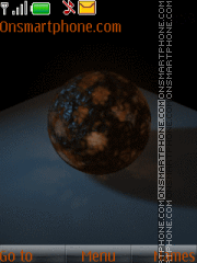 Burning Planet By ROMB39 tema screenshot