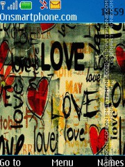 Love es el tema de pantalla