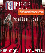 Скриншот темы Re4