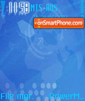 Blue Theme V2 es el tema de pantalla