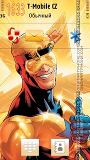 Booster Gold tema screenshot