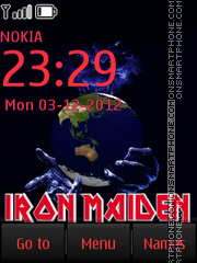 Iron Maiden By ROMB39 tema screenshot