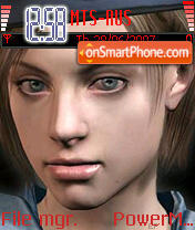 Capture d'écran Resident Evil thème