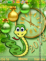 Snake theme screenshot