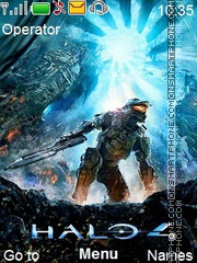 Capture d'écran Halo4 thème