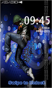 Dancing Boy tema screenshot