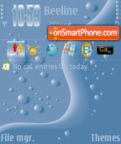 Bottle tema screenshot