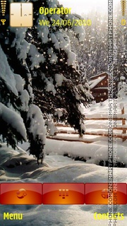 Winter tema screenshot