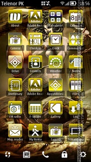 Golden medusa Theme-Screenshot