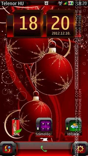 Christmas theme screenshot