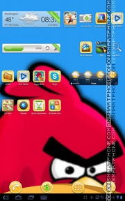 Angrybirds 02 es el tema de pantalla