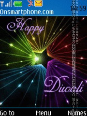 Скриншот темы Happy Diwali 2018