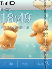 Teddy Bears tema screenshot