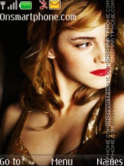 Sizzling Emma Watson theme screenshot