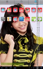 Shania tema screenshot