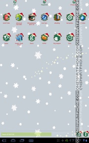 Christmas Holiday theme screenshot