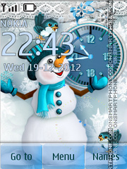 Snow tema screenshot