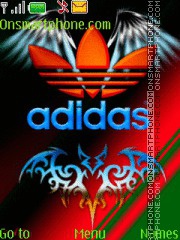 Adidas tema screenshot