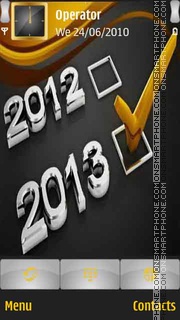 Скриншот темы Check Mark 2013