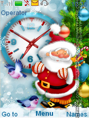 Capture d'écran Santa thème