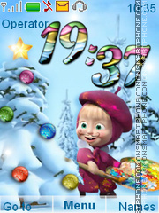 Masha and the Bear tema screenshot