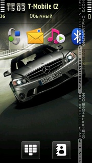 Скриншот темы Mercedes Benz 09