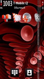 Red Emotions. tema screenshot