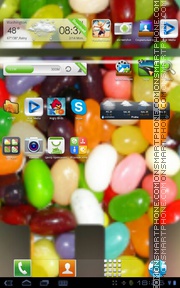 Nexus 7 - Jelly Beans theme screenshot