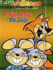Capture d'écran Pixie and Dixie thème
