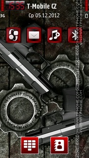 Metal War tema screenshot