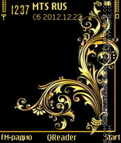 Golden-art Theme-Screenshot