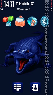 Alligator tema screenshot